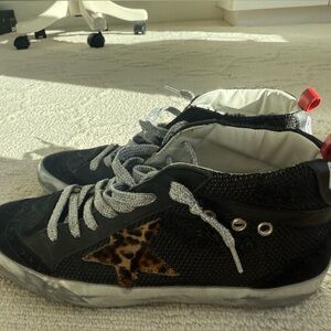 Golden Goose Mid-Star Sneakers (Barely Worn)